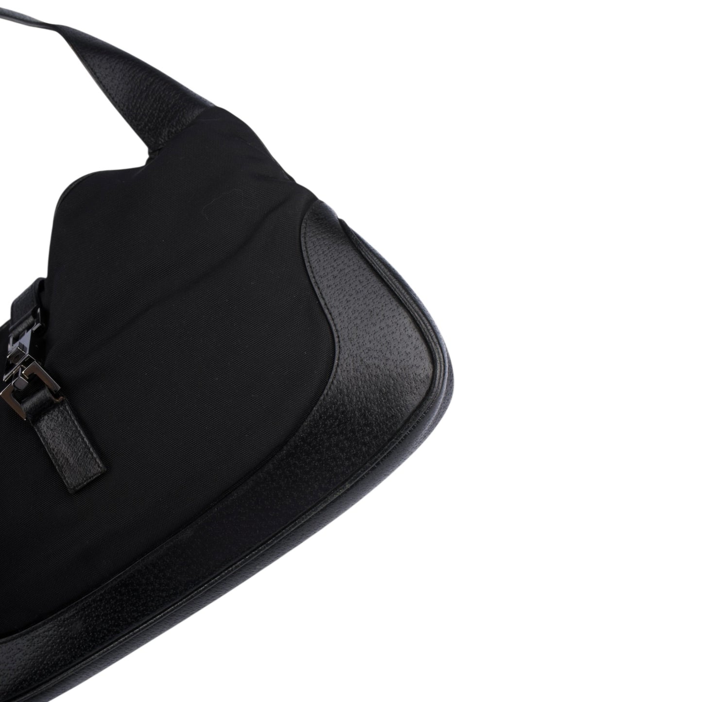 Gucci Black Leather Jackie Handbag