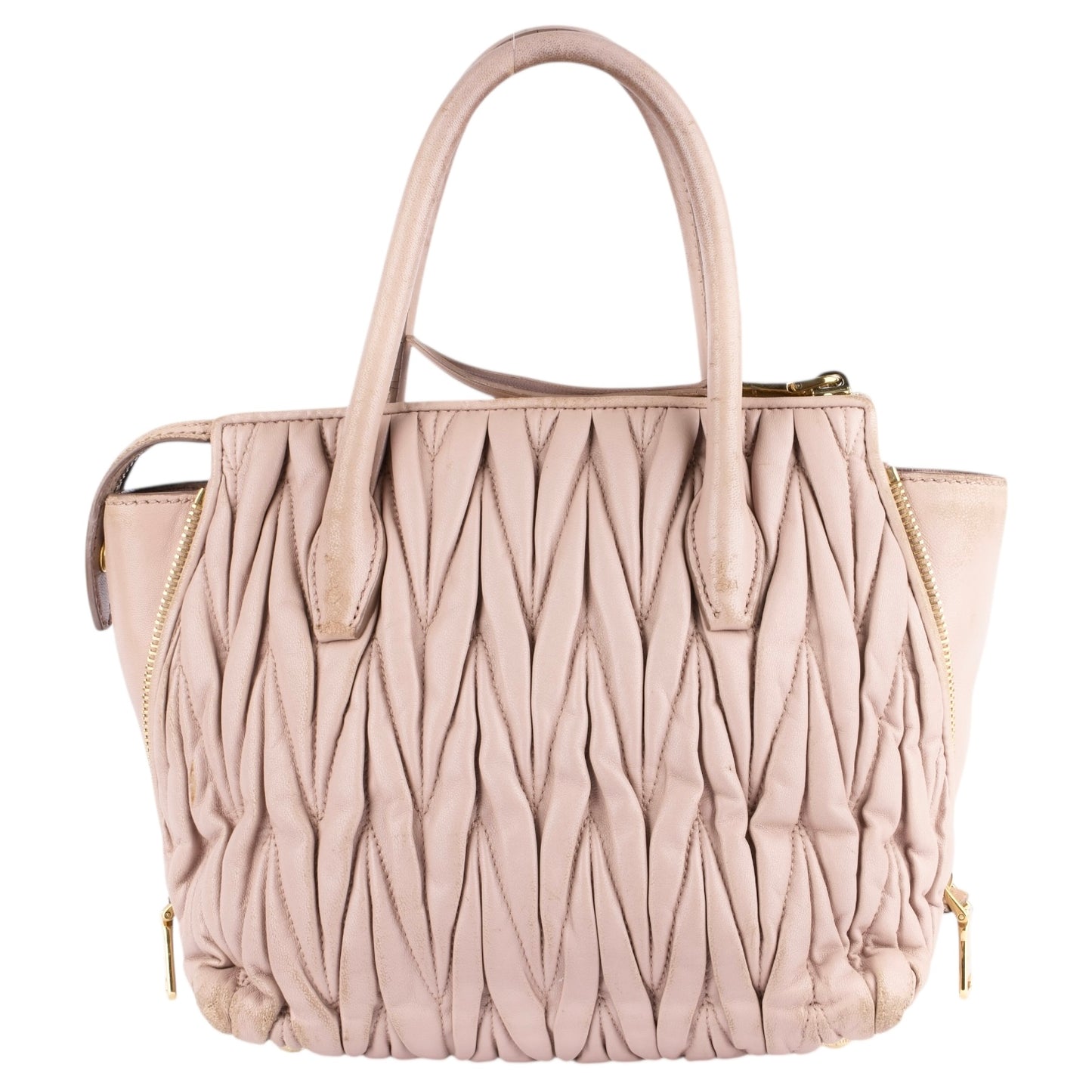 Miu Miu Quilted Leather Handbag