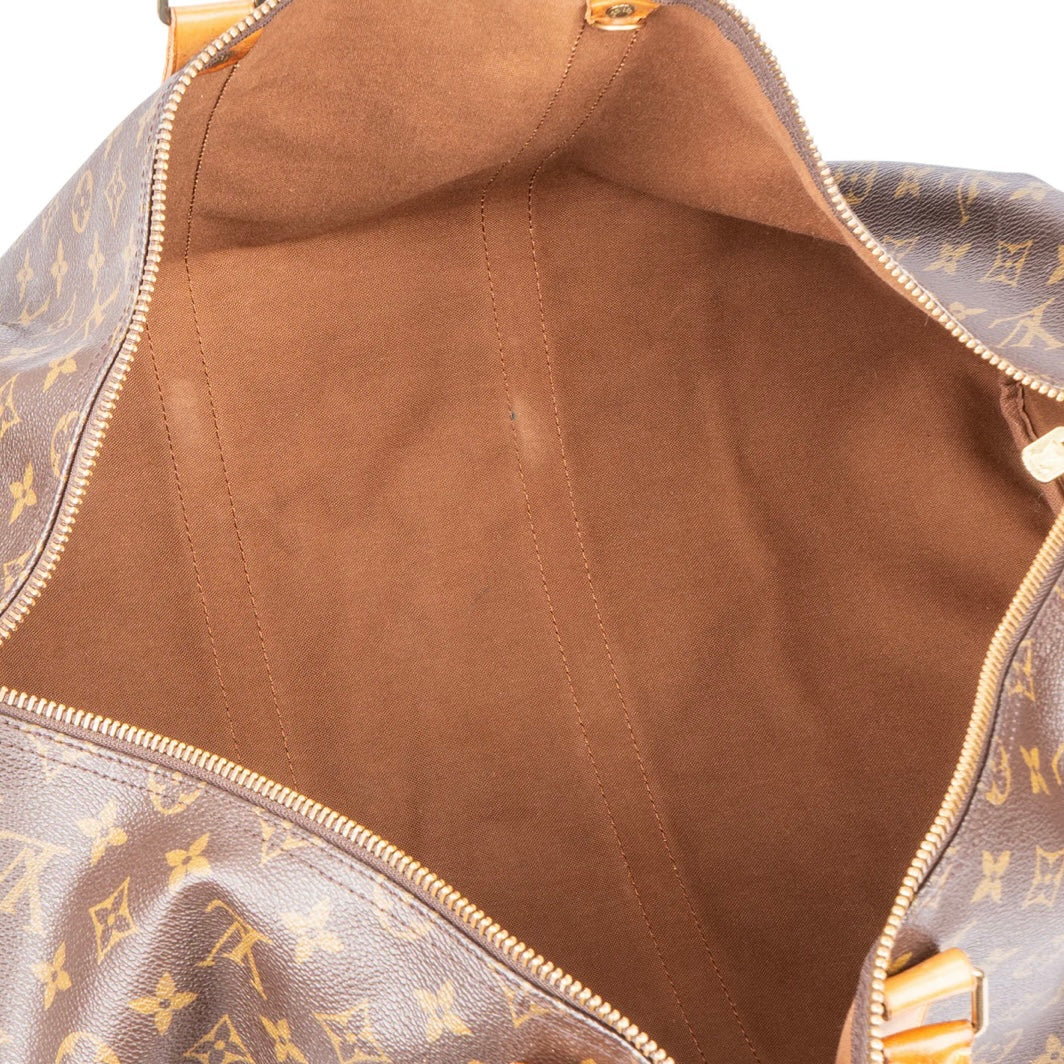 Louis Vuitton Canvas Monogram Keepall Bandouliere 55