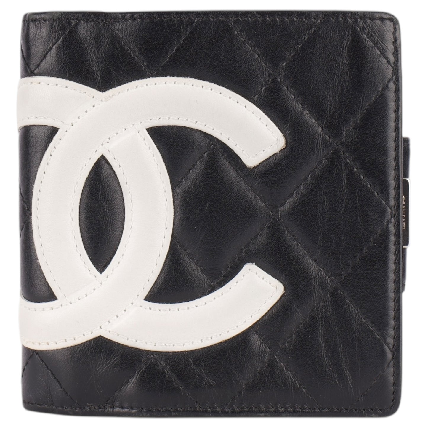 Chanel Quilted Ligne Cambon Bifold Wallet