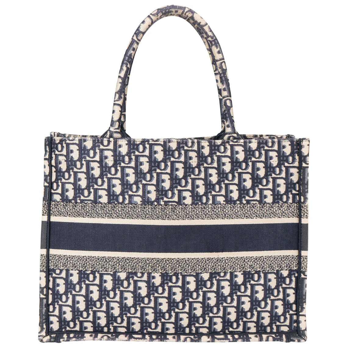 Christian Dior Trotter Monogram Medium Book Tote Handbag