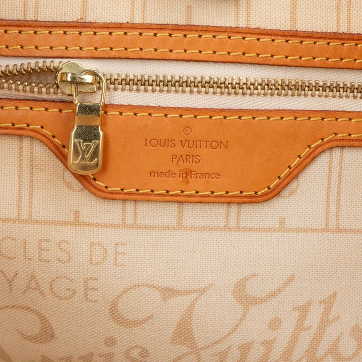 Louis Vuitton Damier Azur Neverfull PM Shopper Bag