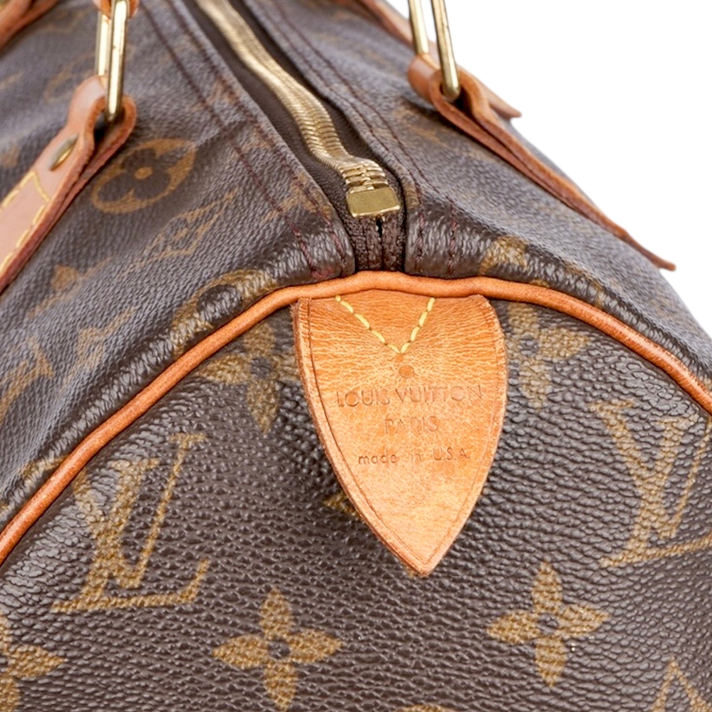 Louis Vuitton Canvas Monogram Speedy 30 Handbag