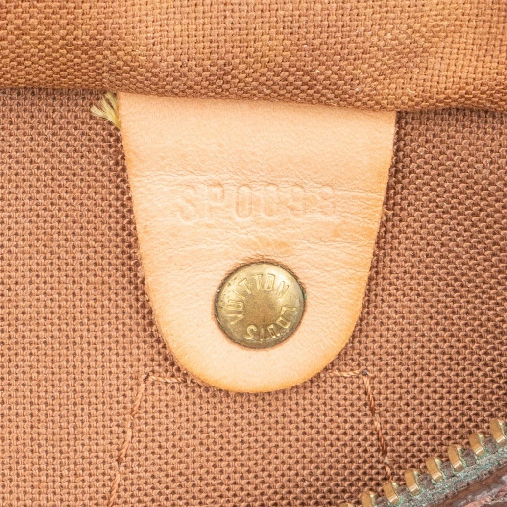 Louis Vuitton Monogram Canvas Speedy 25 Handbag