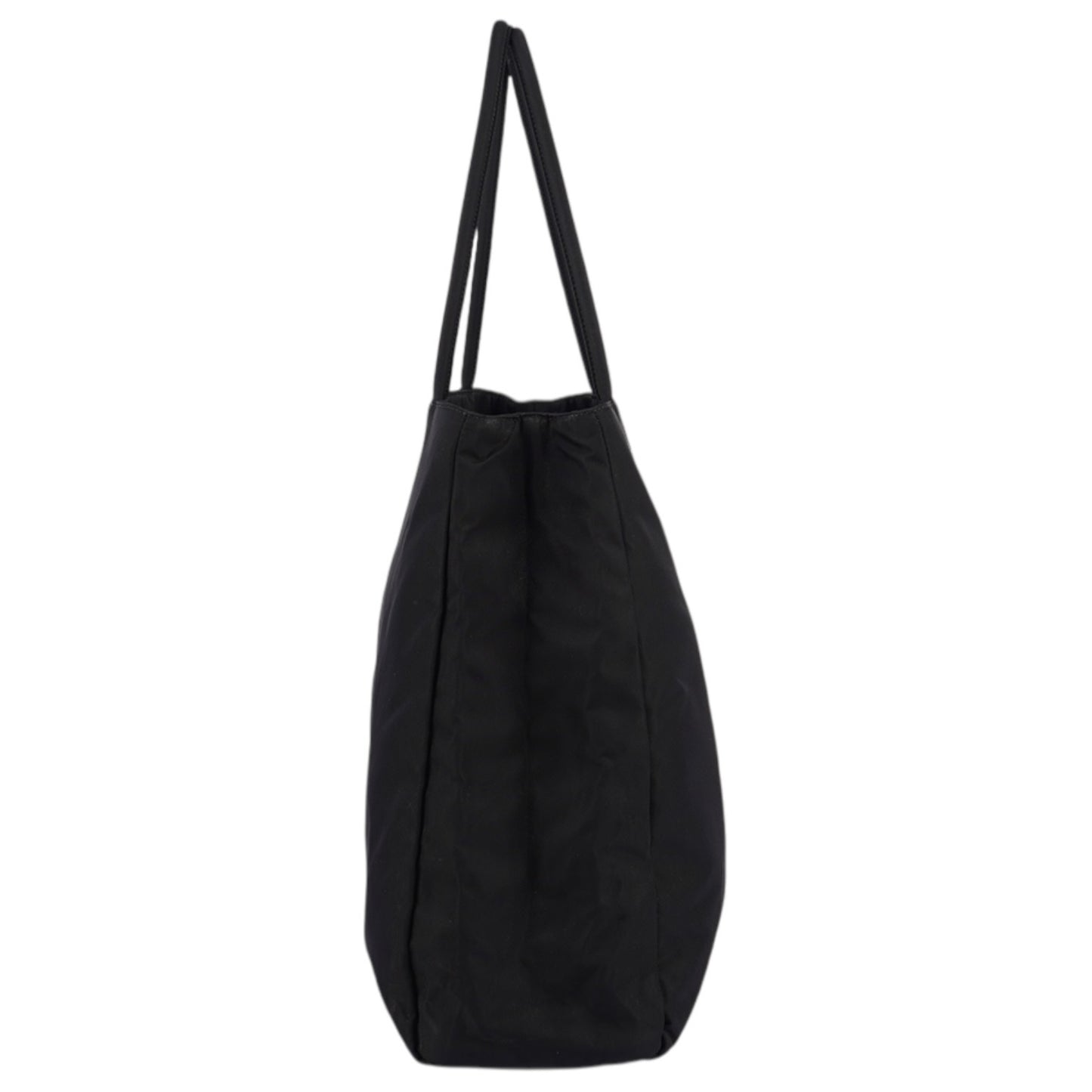 Prada Black Nylon Triangle Shoulder Bag