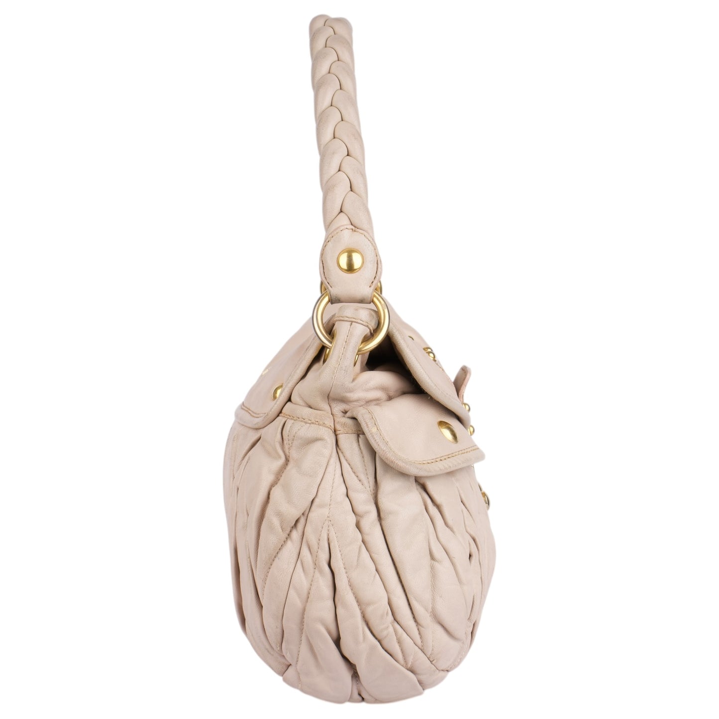 Miu Miu Matalassé Leather Handbag
