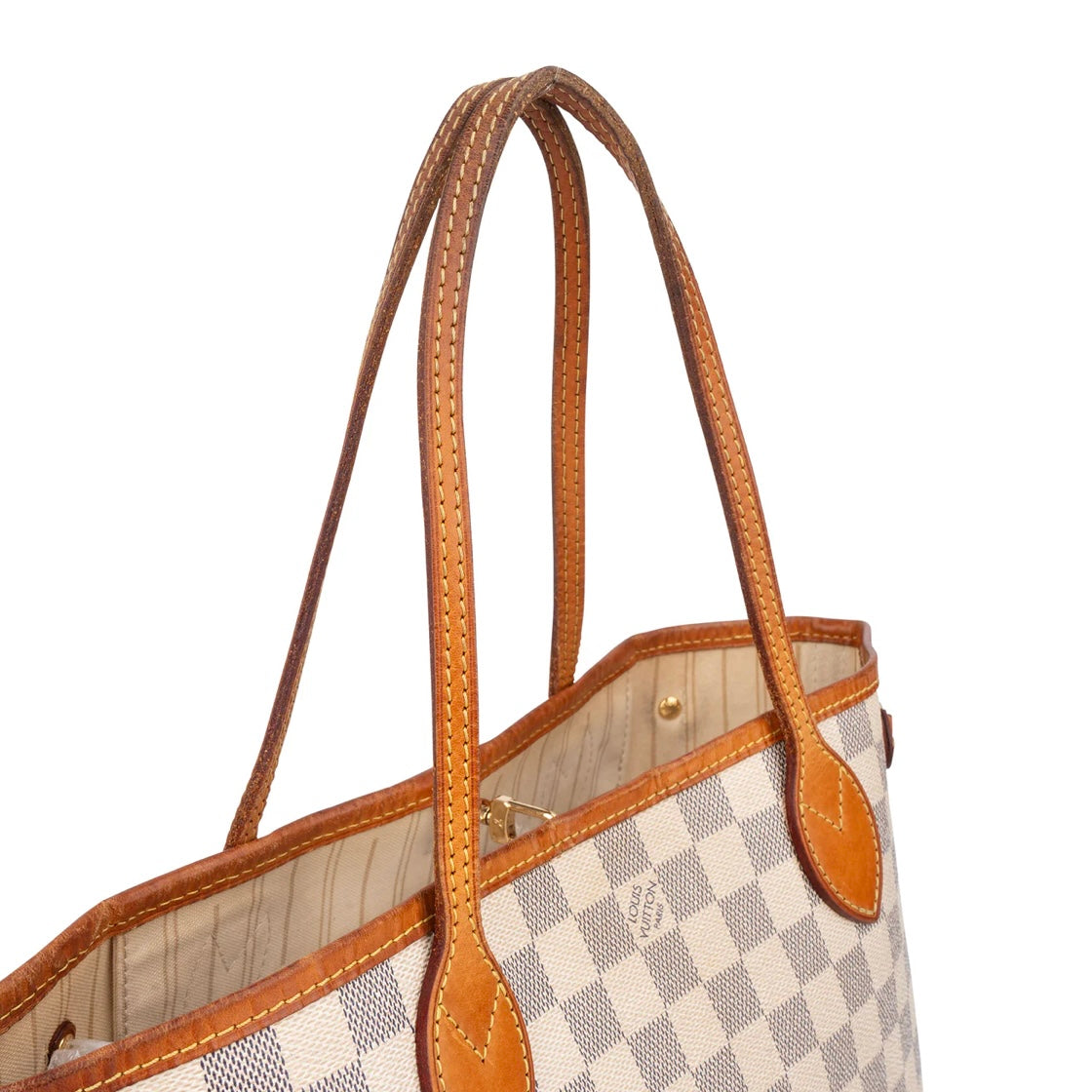 Louis Vuitton Damier Azur Neverfull PM Shopper Bag