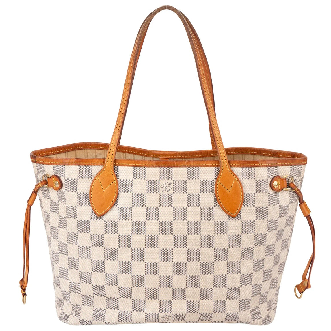 Louis Vuitton Damier Azur Neverfull PM Shopper Bag