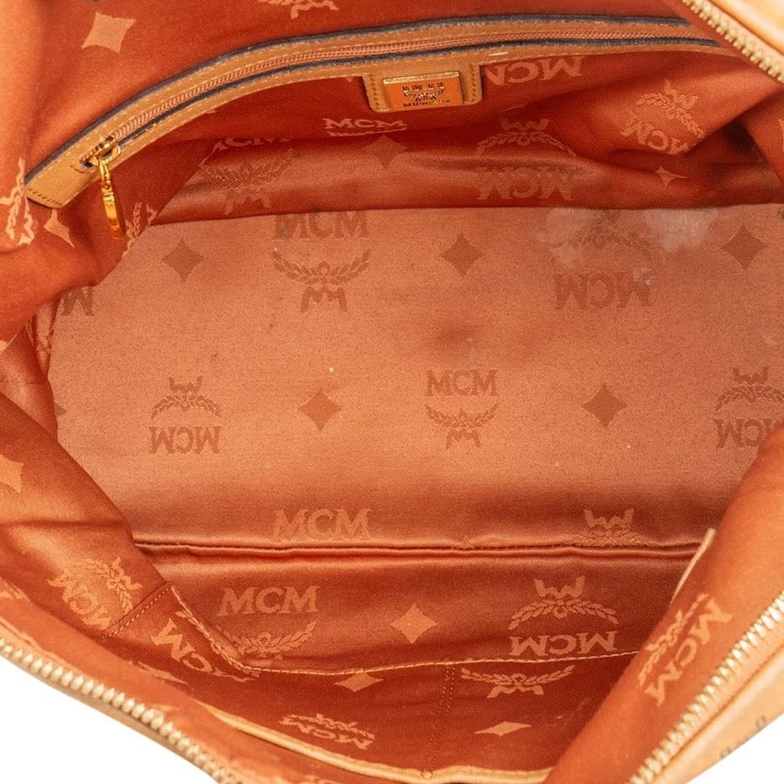 MCM Monogram Visetos Essential Tote Handbag
