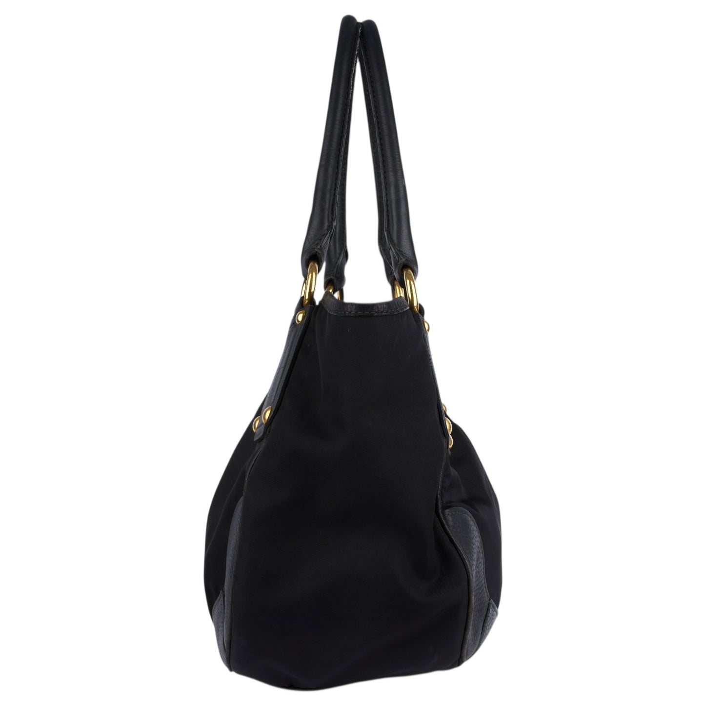 Prada Black Nylon Tessuto Handbag
