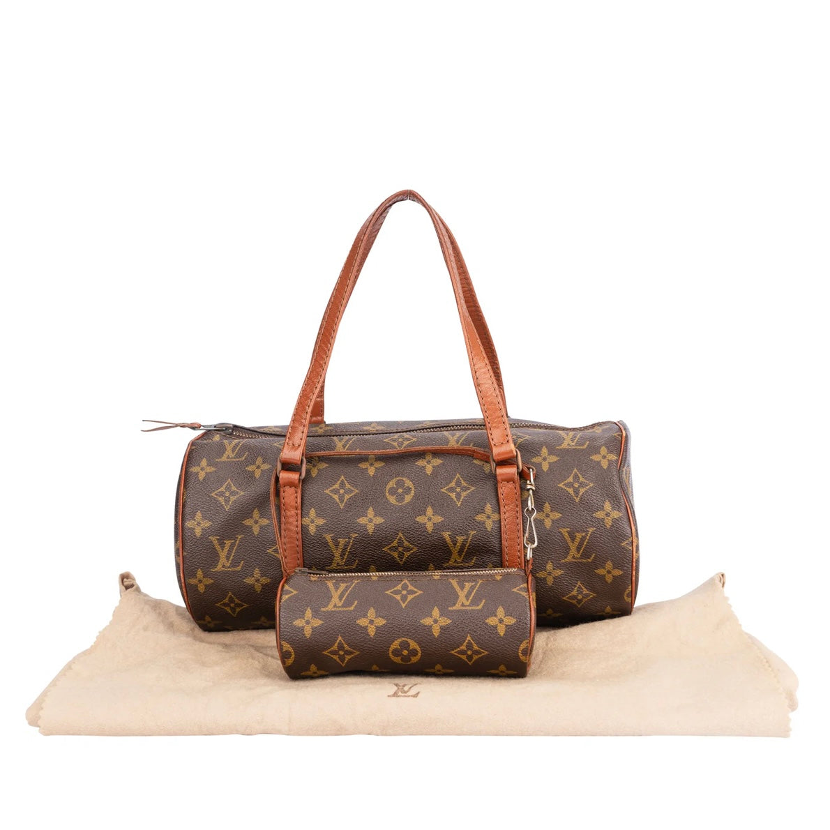 Louis Vuitton Canvas Monogram Papillon Set Handbag