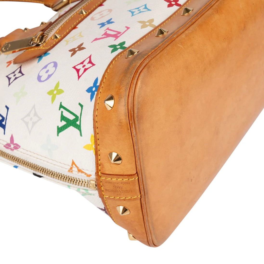 Louis Vuitton Limited Murakami Multicolor Alma PM Handbag