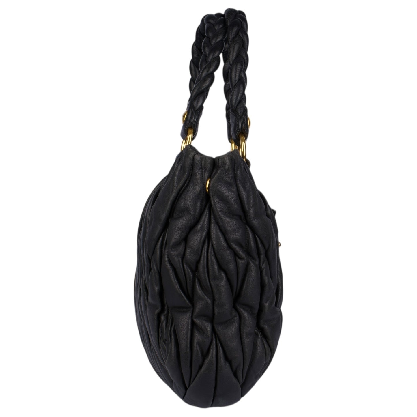 Miu Miu Quilted Leather Handbag