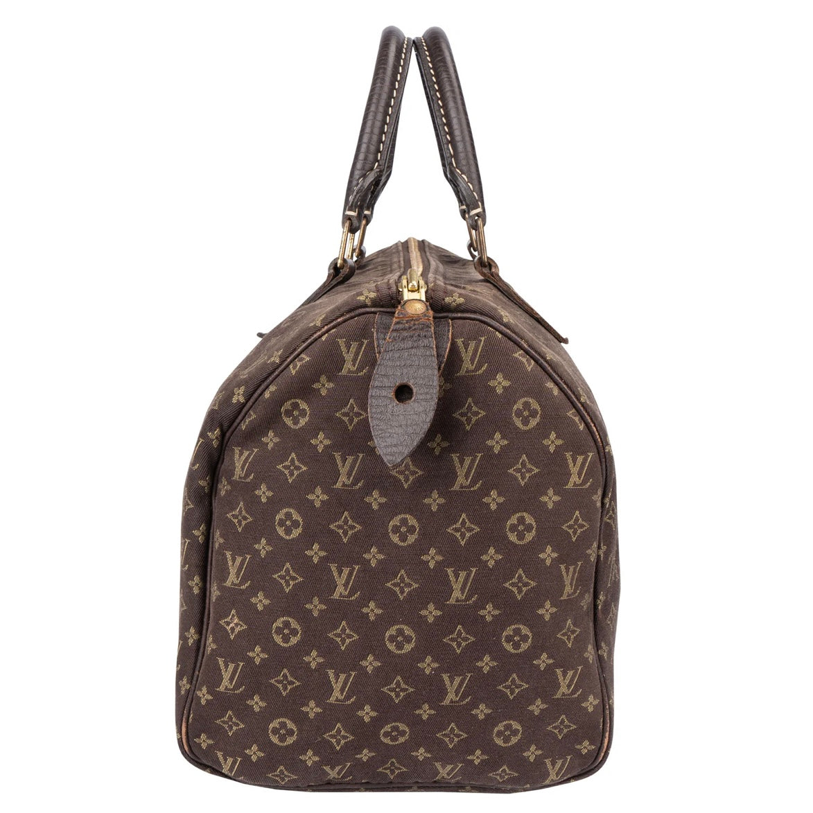 Louis Vuitton Mini Lin Monogram Speedy 30 Handbag