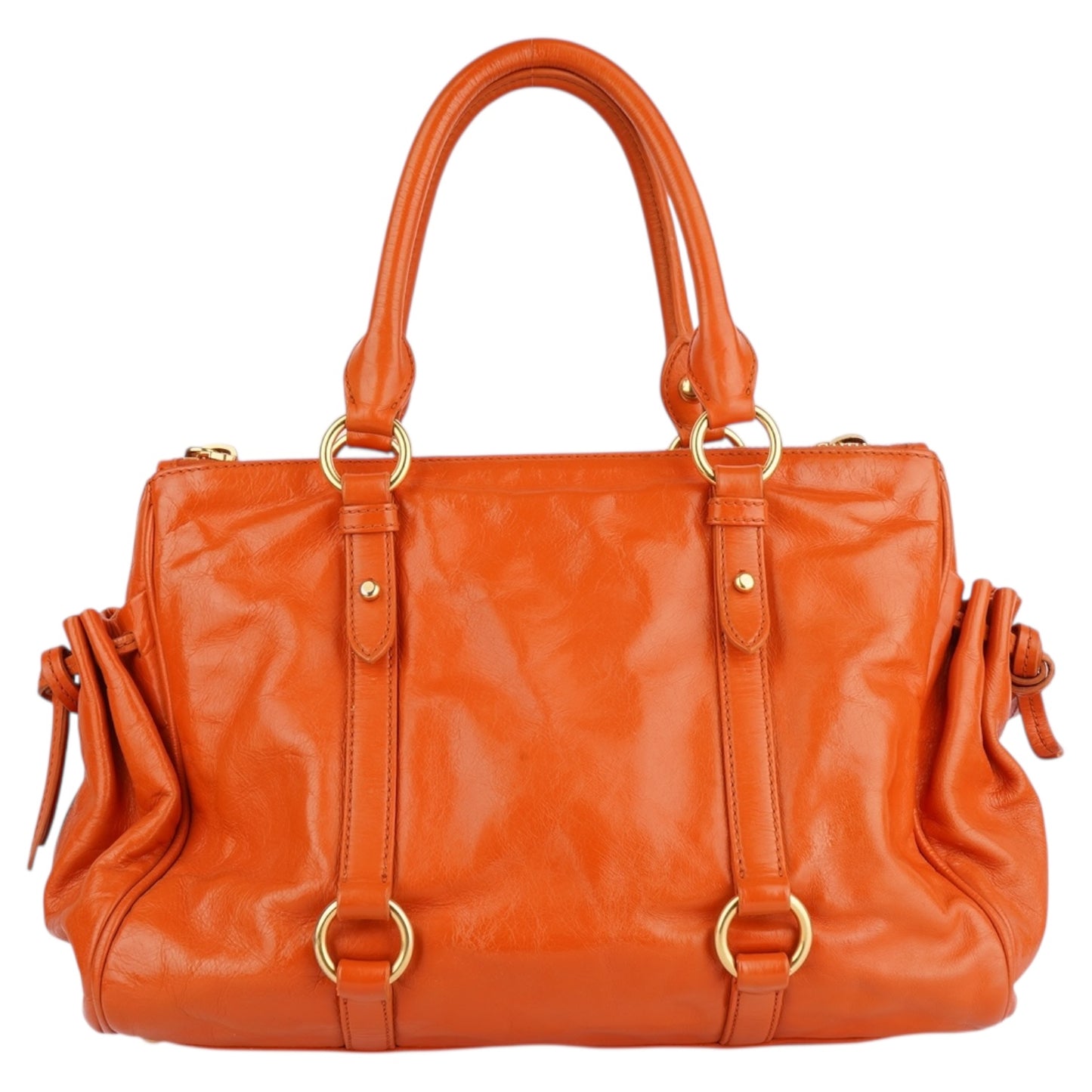 Miu Miu Vitello Leather Handbag