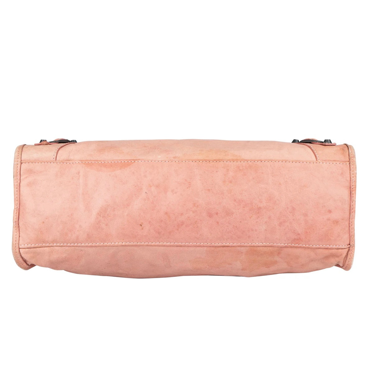 Balenciaga Pink Leather City Handbag