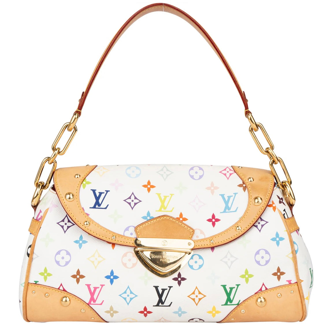 Louis Vuitton Murakami Multicolor Beverly MM Handbag