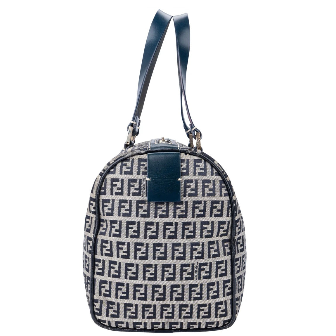Fendi FF Monogram Boston Handbag