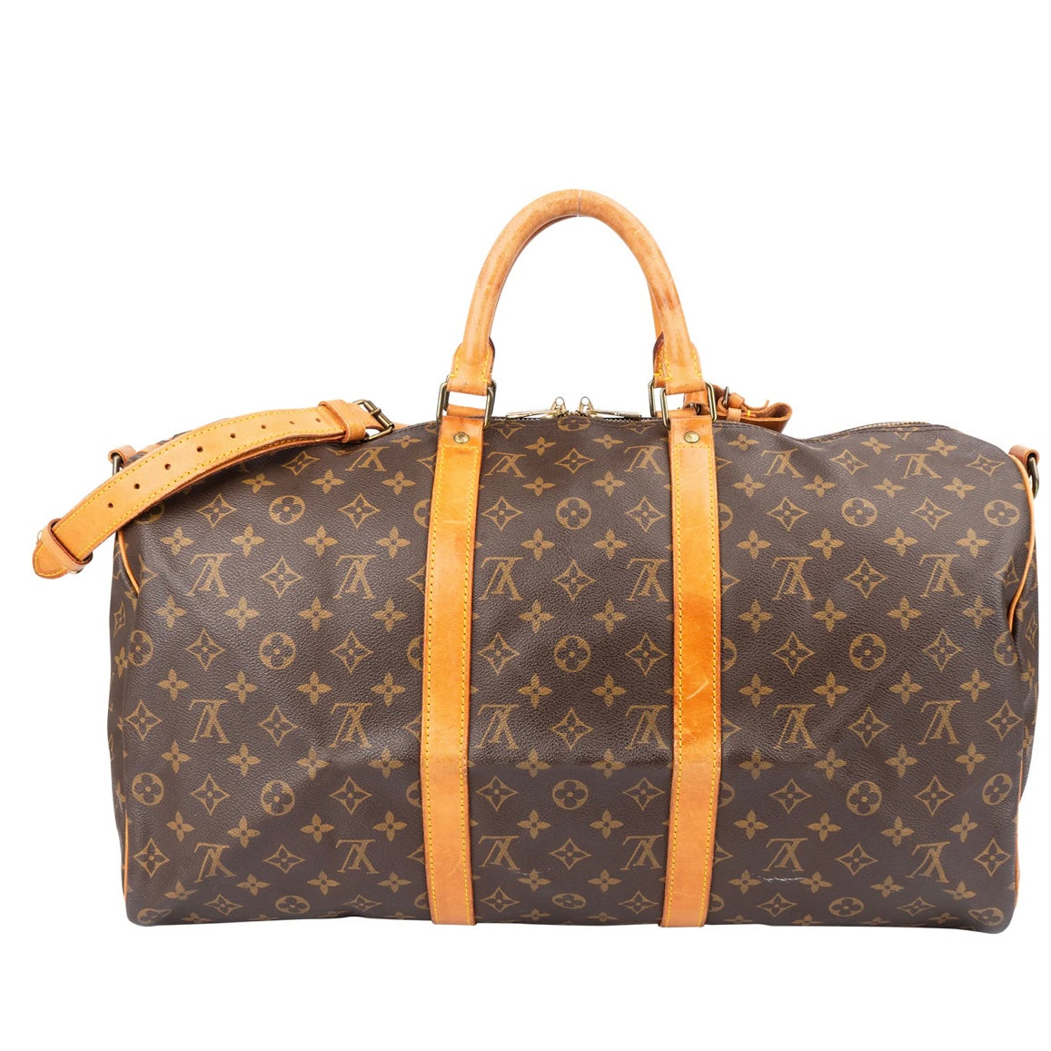 Louis Vuitton Canvas Monogram Keepall 50 Bandouliere