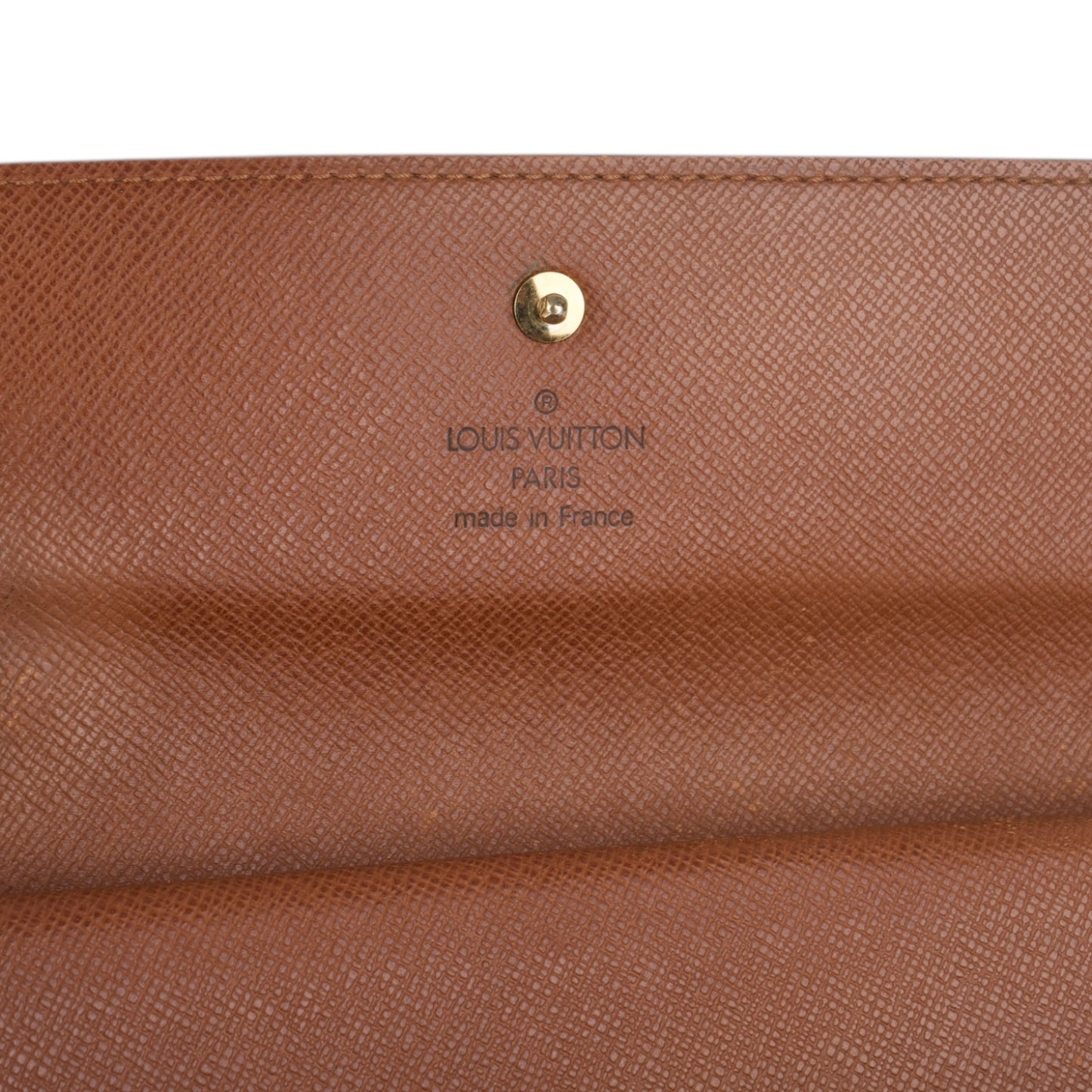 Louis Vuitton Canvas Monogram Sarah Wallet