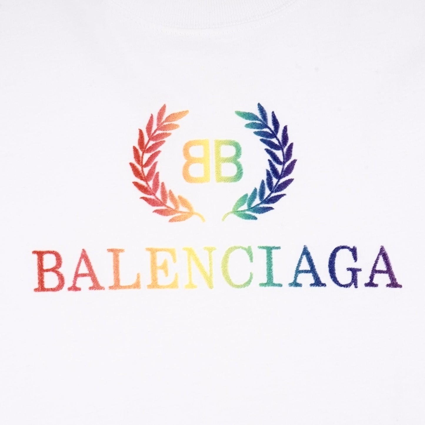 Balenciaga Rainbow Gradient Shirt