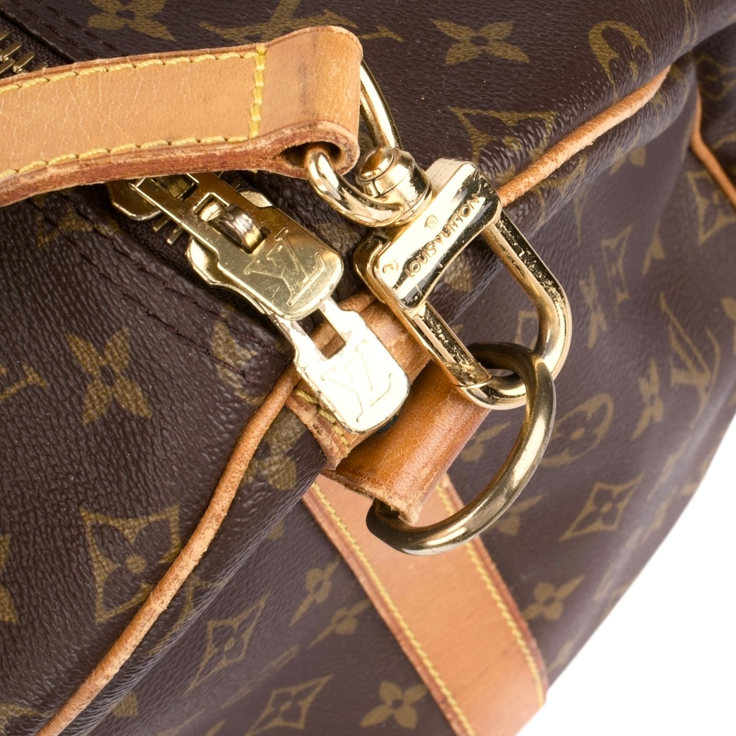 Louis Vuitton Canvas Monogram Keepall 50 Bandouliere