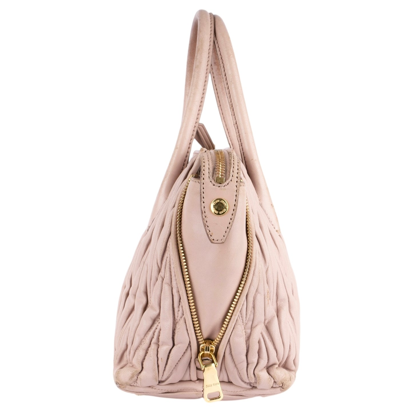 Miu Miu Quilted Leather Handbag