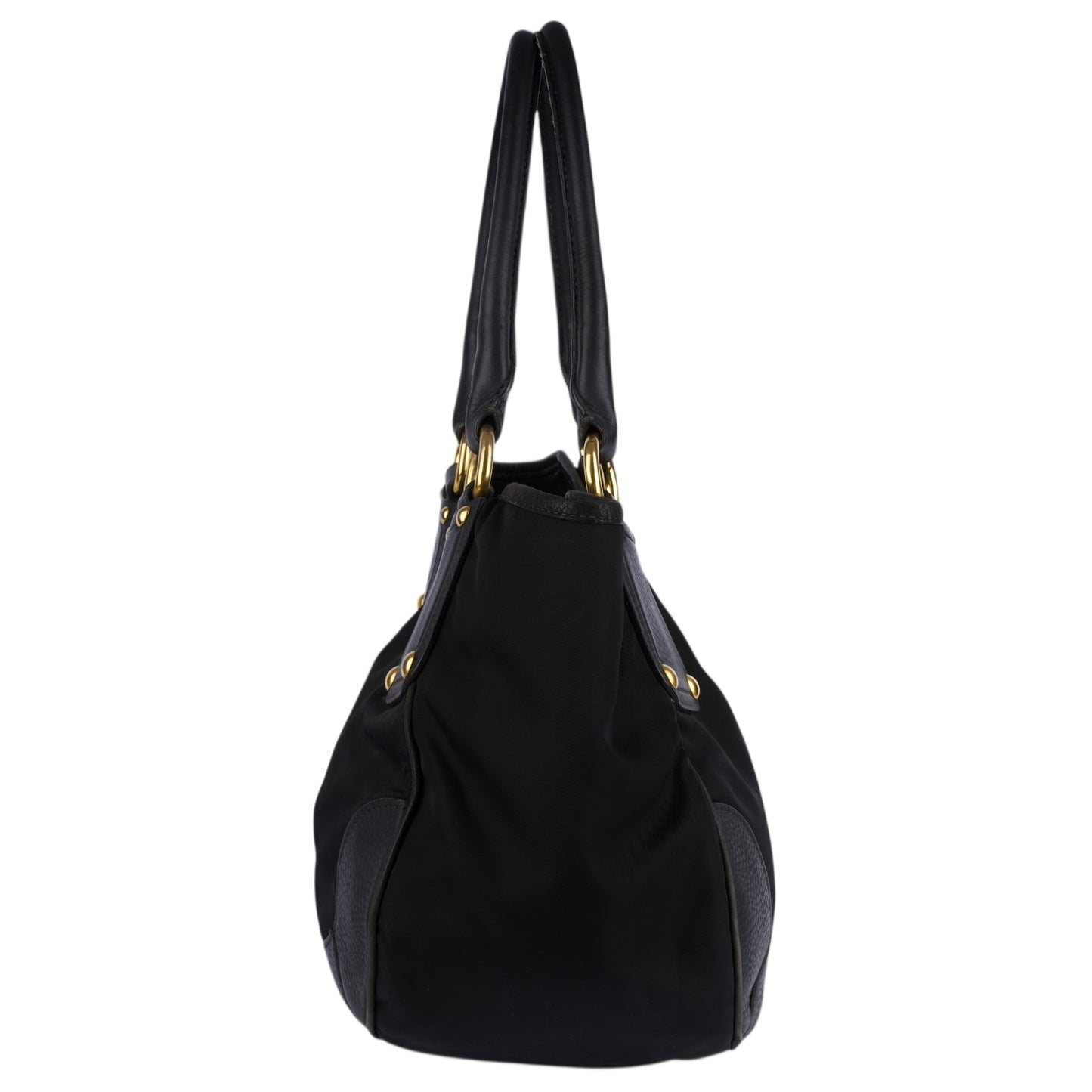 Prada Black Nylon Tessuto Handbag