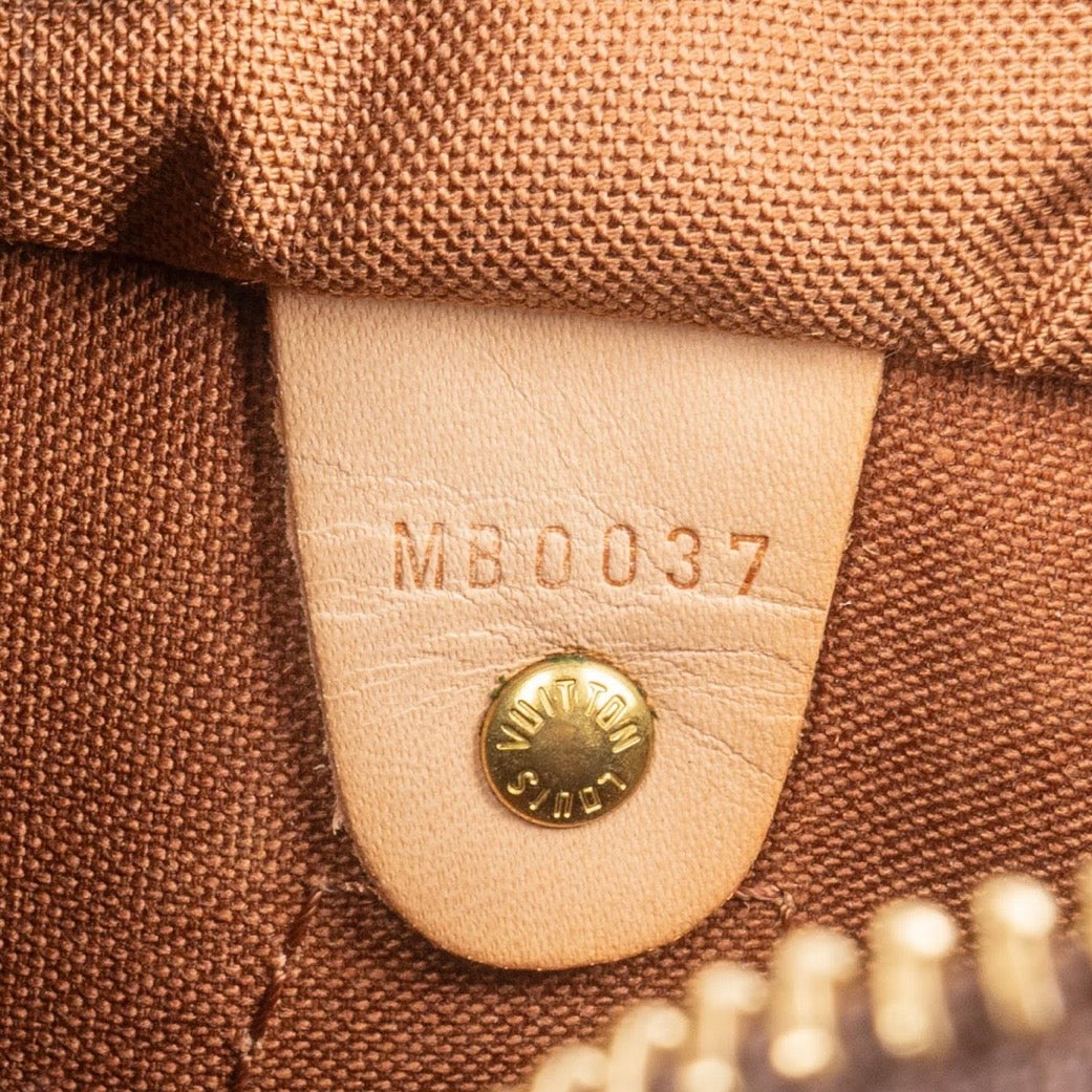 Louis Vuitton Monogram Canvas Speedy 25 Handbag