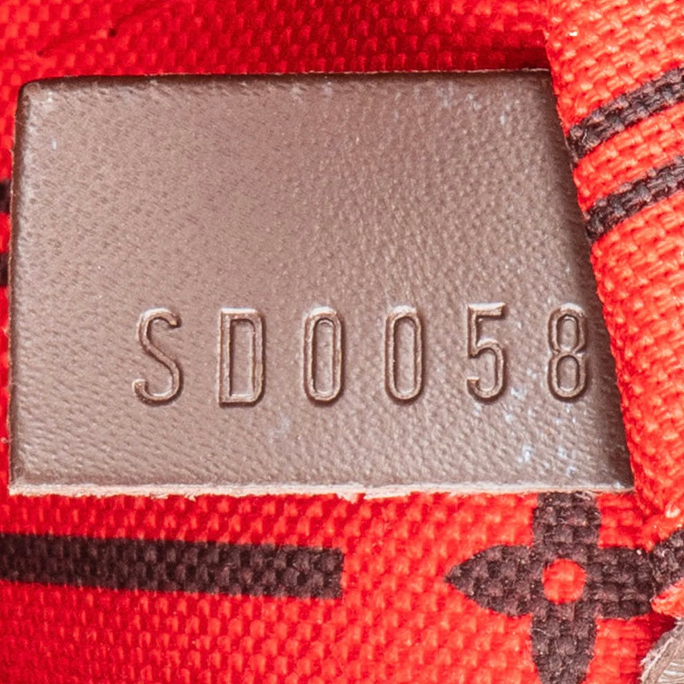 Louis Vuitton Damier Ebene Monogram Neverfull PM Handbag