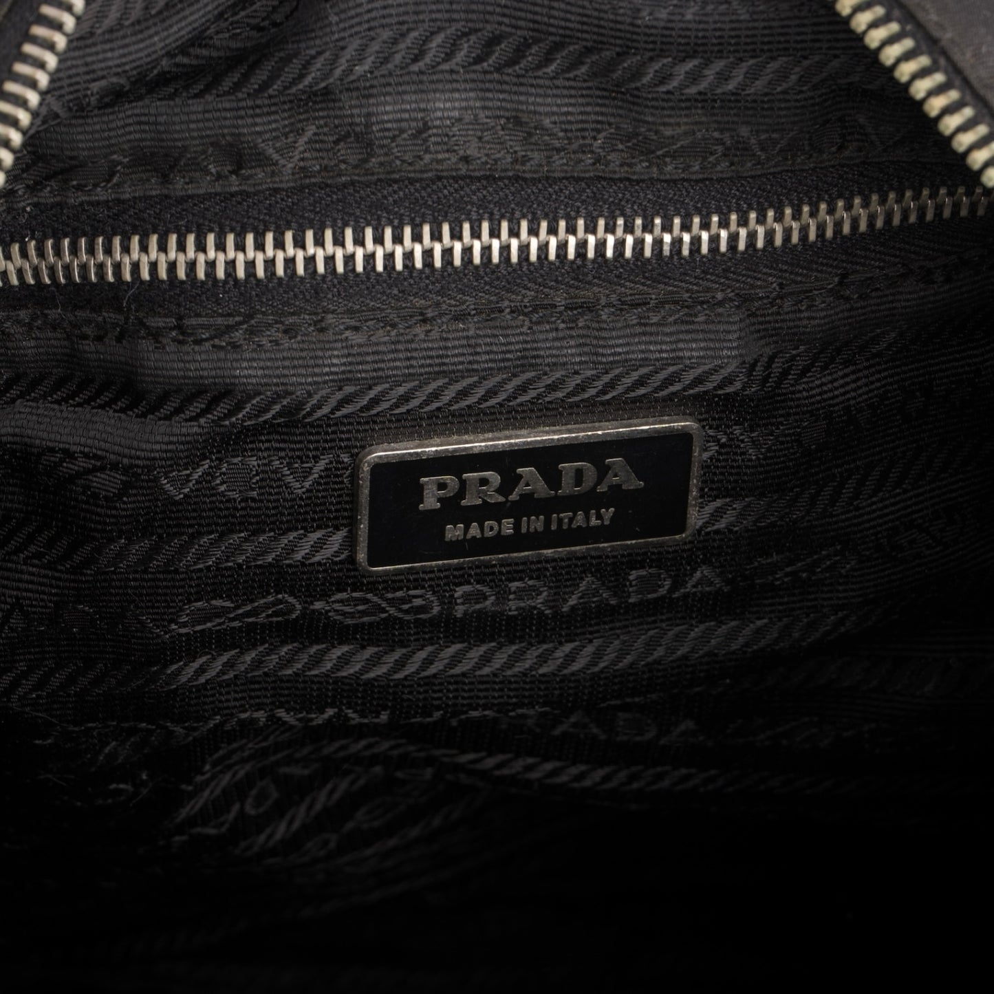 Prada Nylon Triangle Crossbody Bag