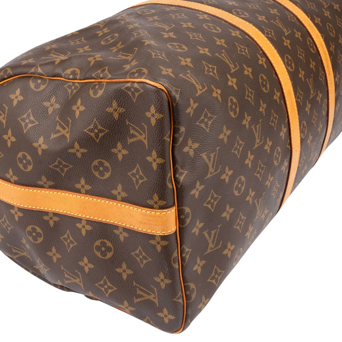 Louis Vuitton Canvas Monogram Keepall Bandouliere 55