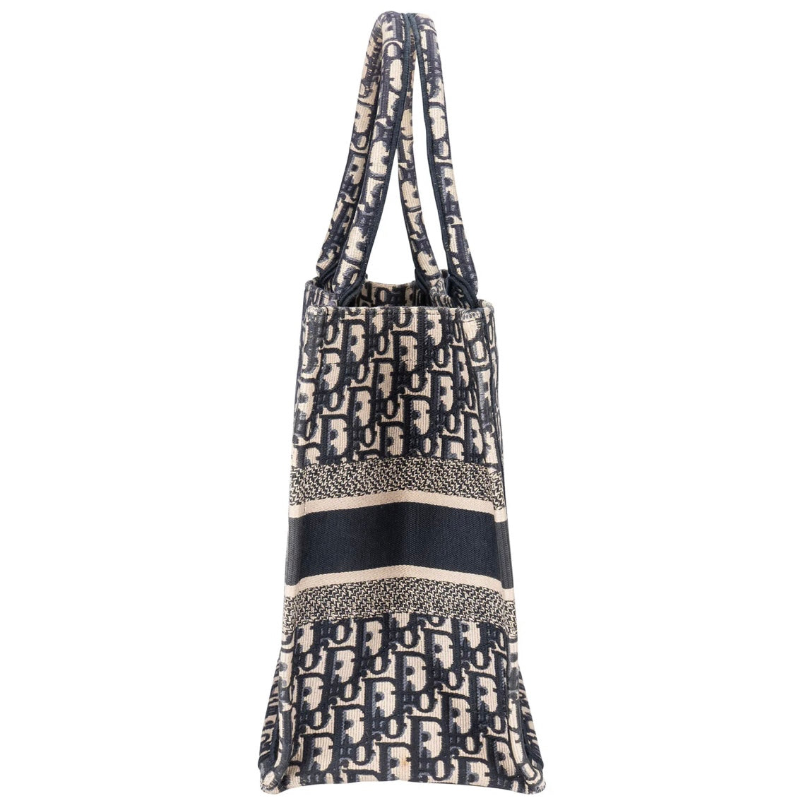 Christian Dior Trotter Monogram Medium Book Tote Handbag