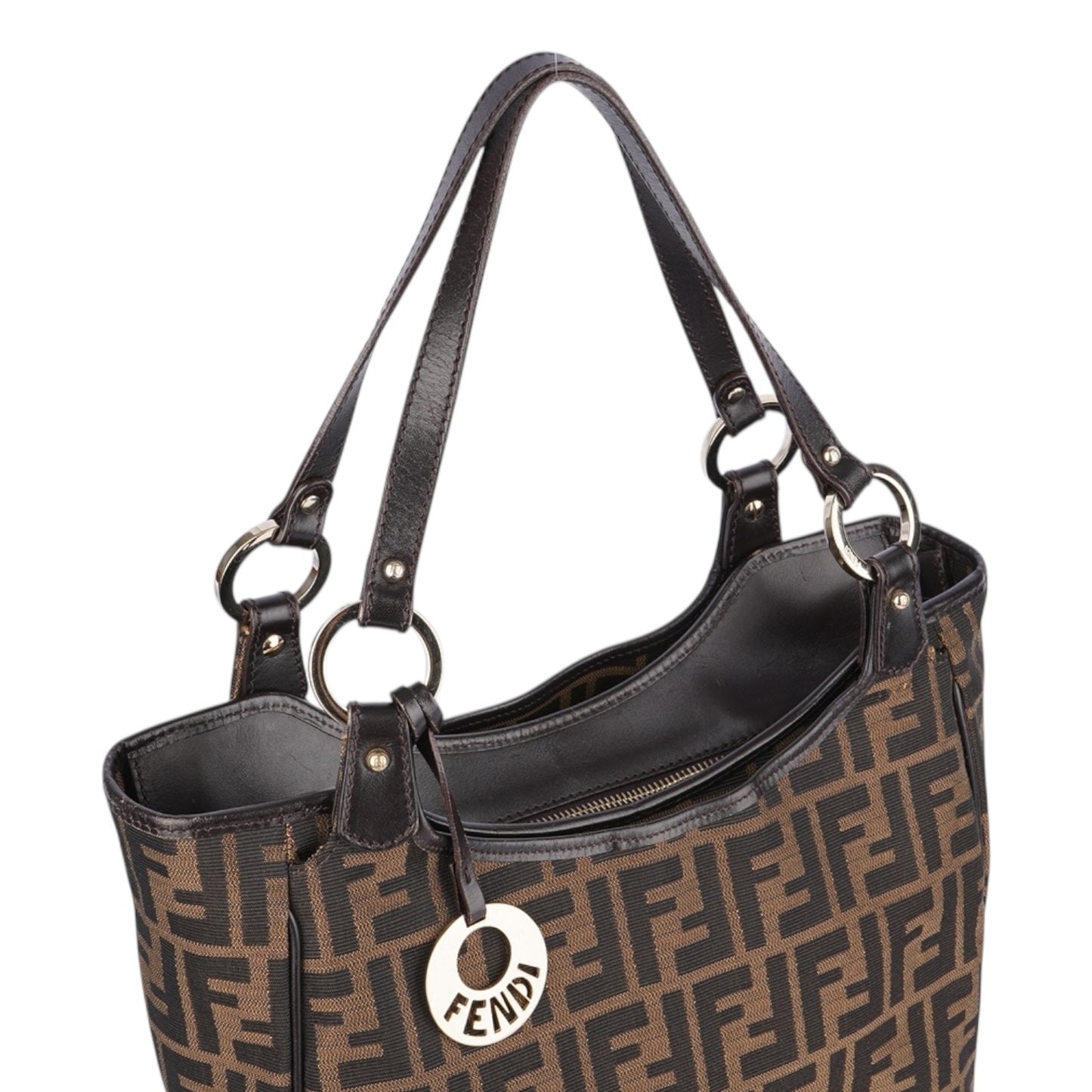 Fendi Zucca Canvas Chef Tote Bag