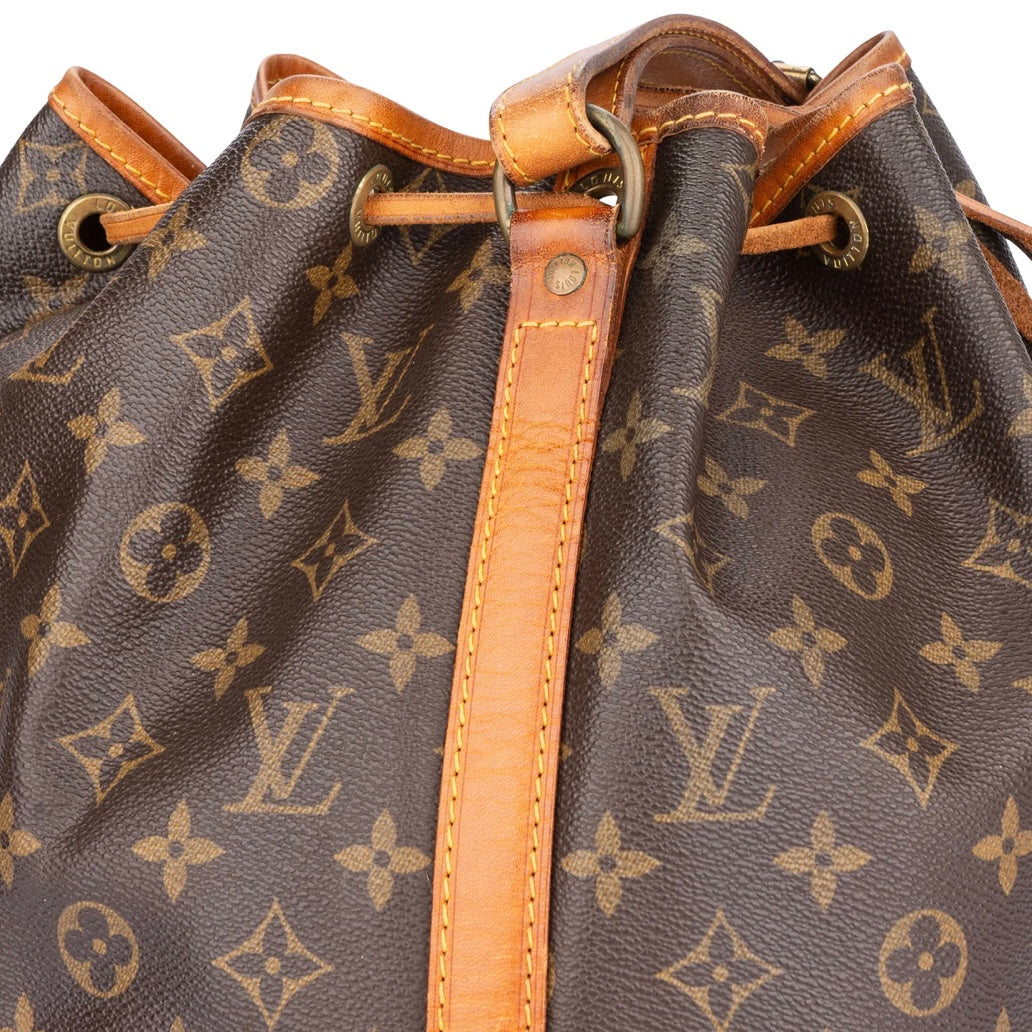 Louis Vuitton Canvas Monogram Sac Noe Grande Shoulder Bag