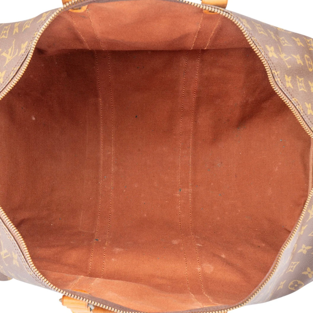 Louis Vuitton Canvas Monogram Keepall Bandouliere 55
