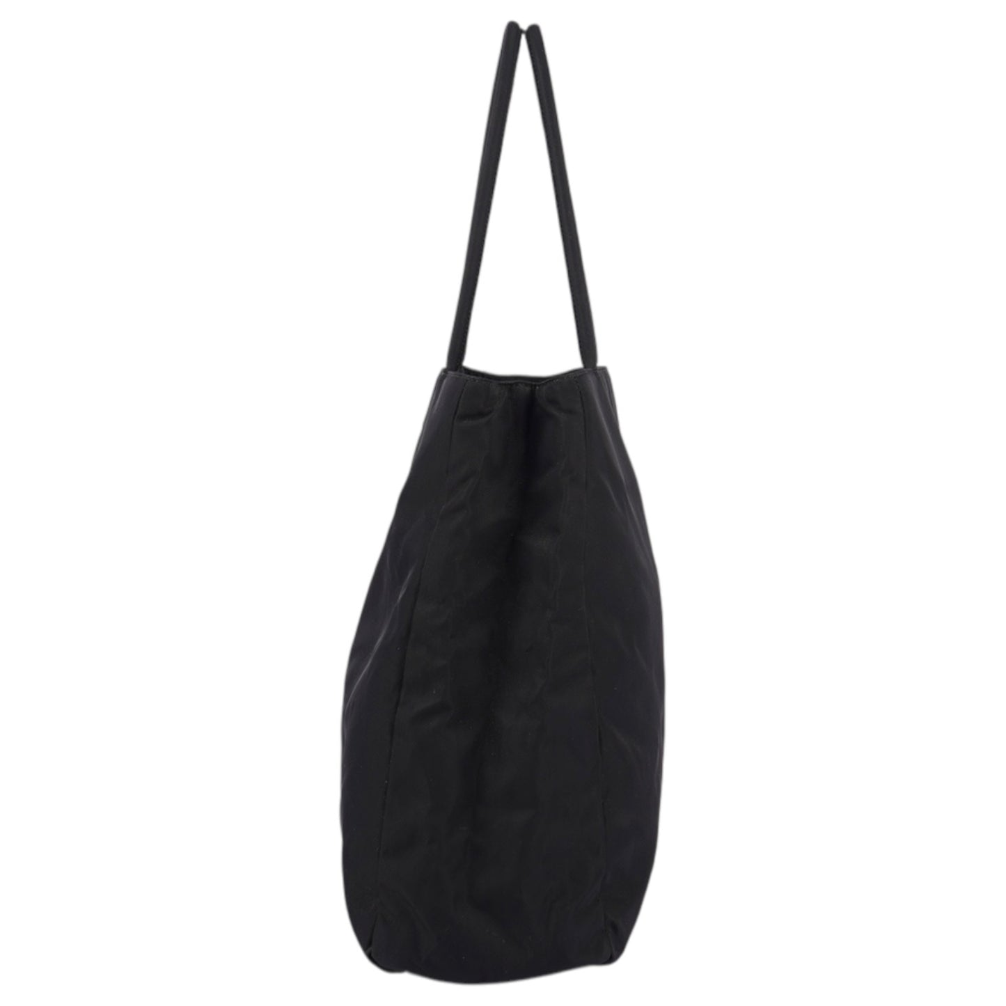 Prada Black Nylon Triangle Shoulder Bag