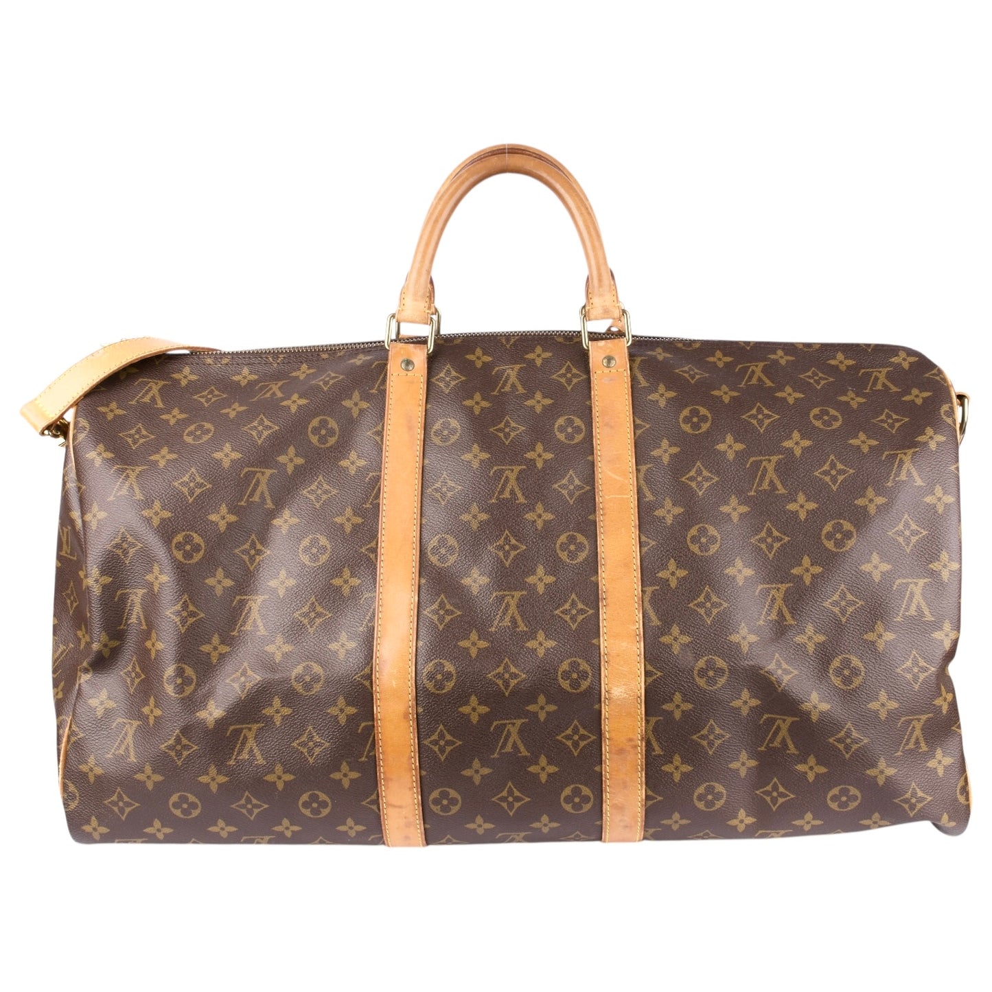 Louis Vuitton Canvas Monogram Keepall 50 Bandouliere