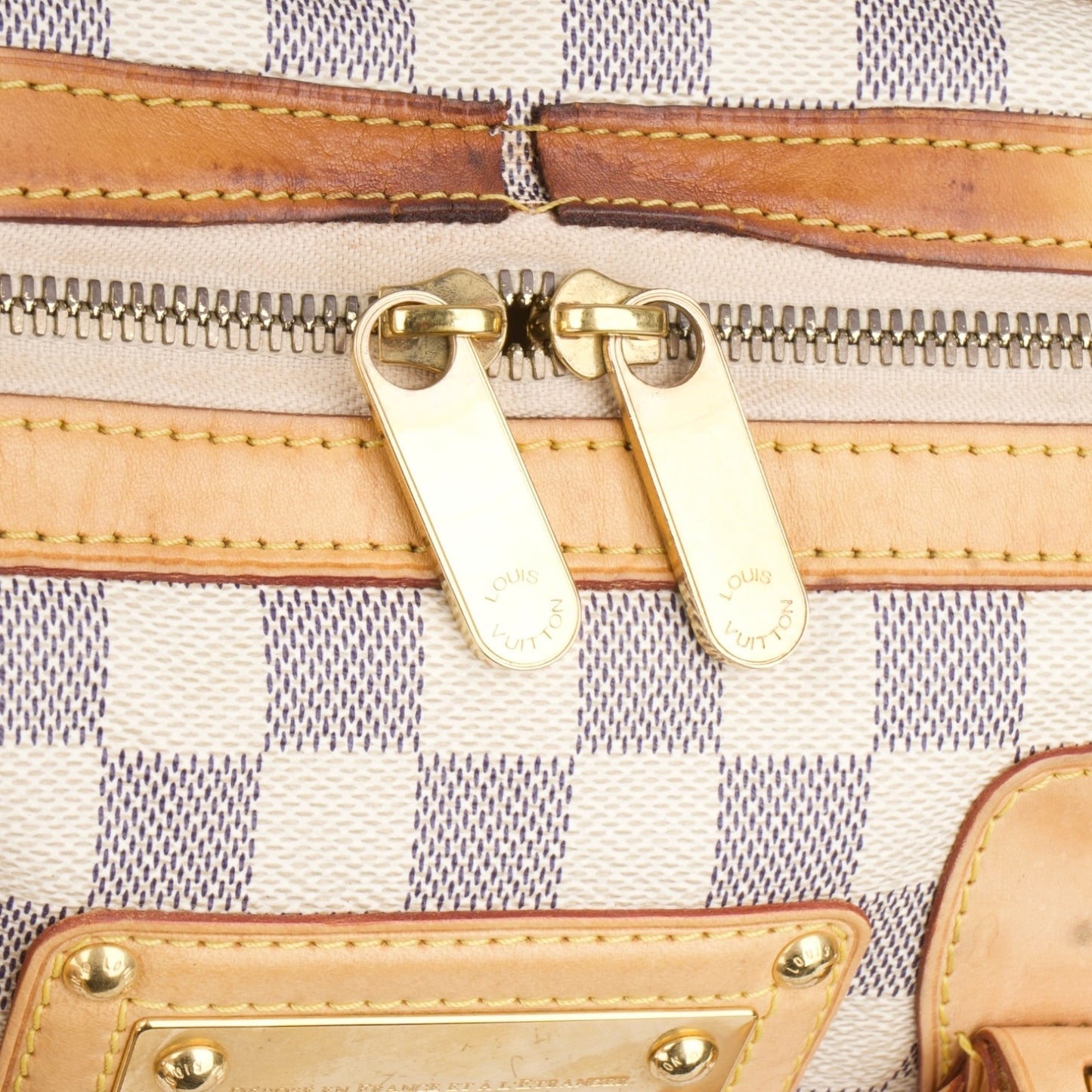Louis Vuitton Damier Azur Berkeley Handbag