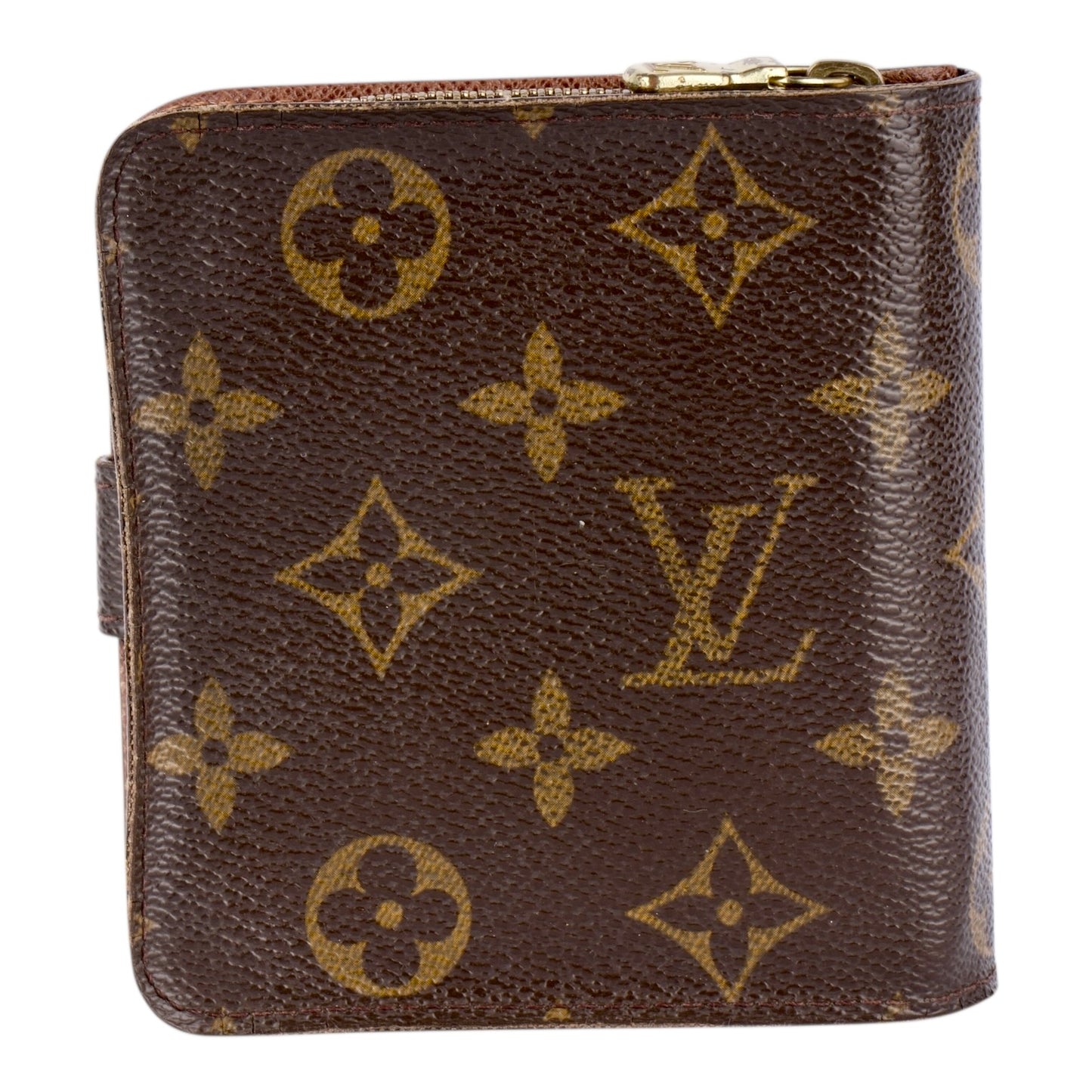 Louis Vuitton Canvas Monogram Clip Wallet