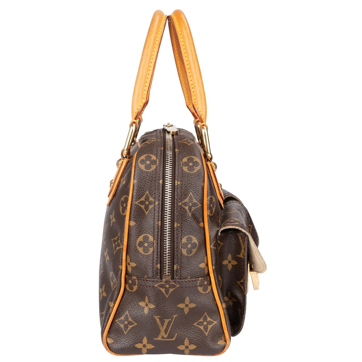 Louis Vuitton Canvas Monogram Manhattan PM Handbag