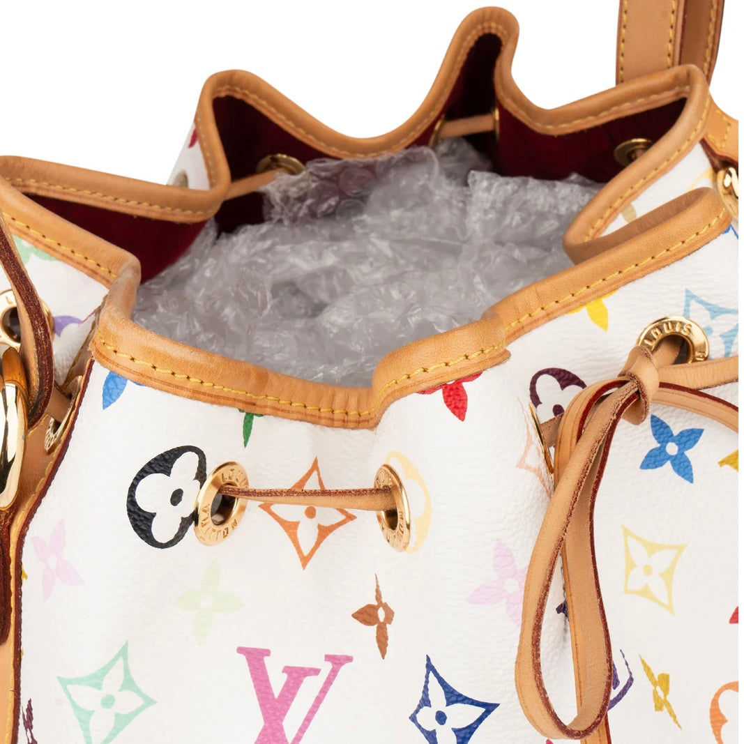 Louis Vuitton Murakami Multicolor Sac Noe Petit Shoulder Bag
