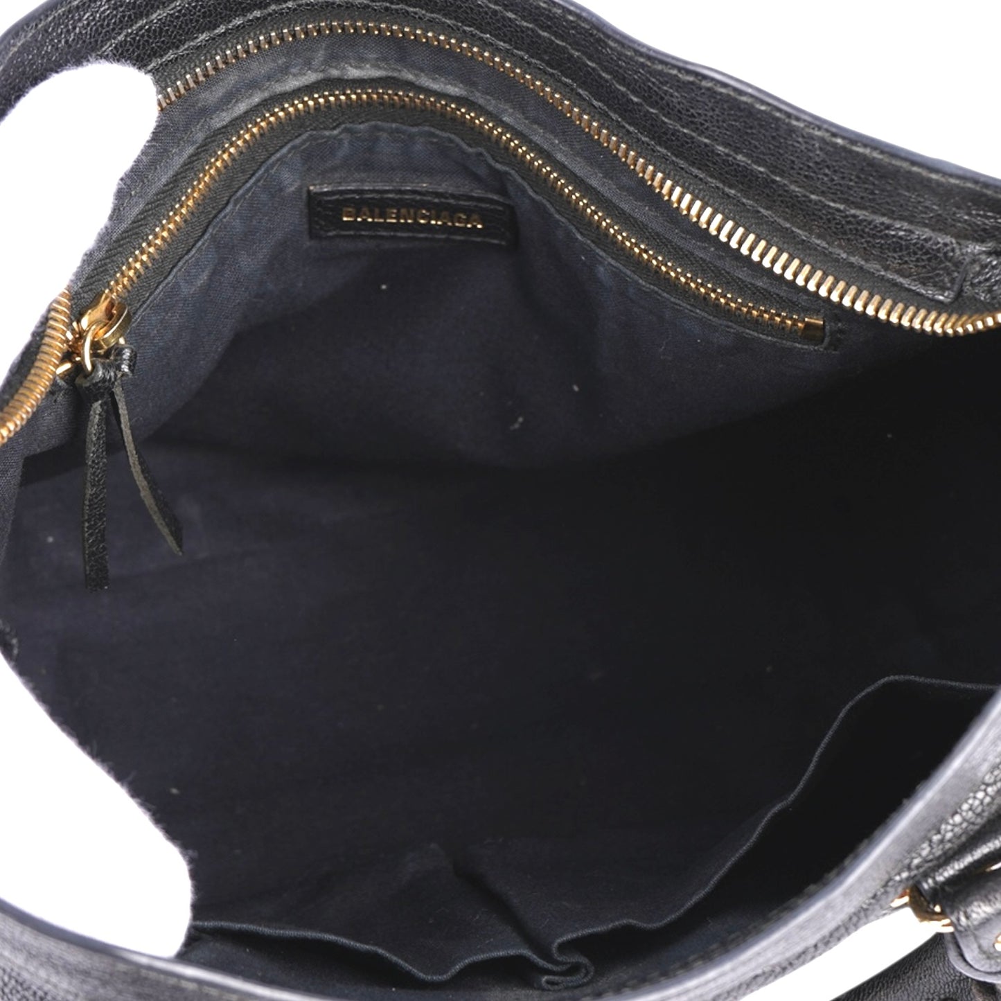 Balenciaga Black Leather New Collection City Handbag