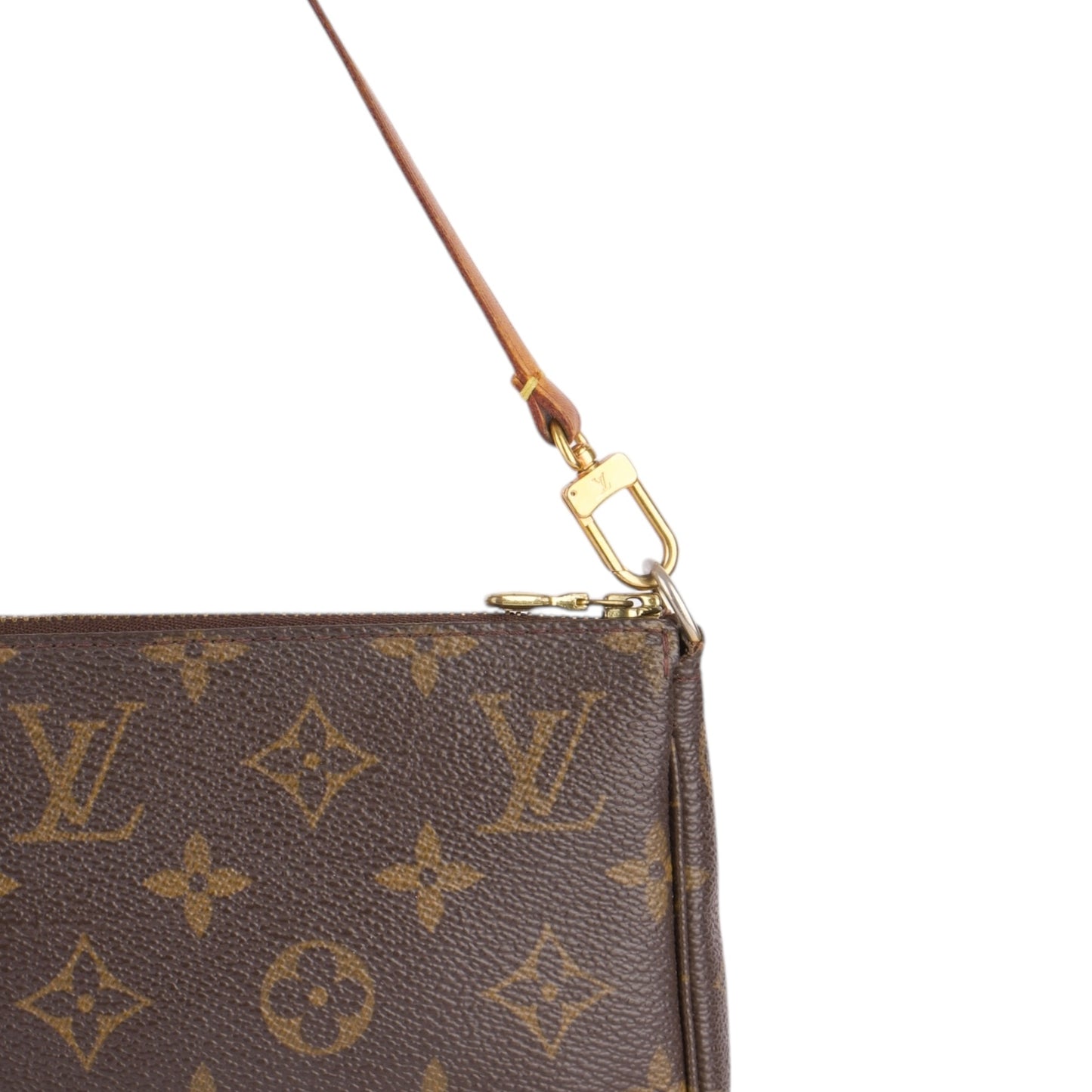 Louis Vuitton Canvas Monogram Pochette Accessoire Handbag