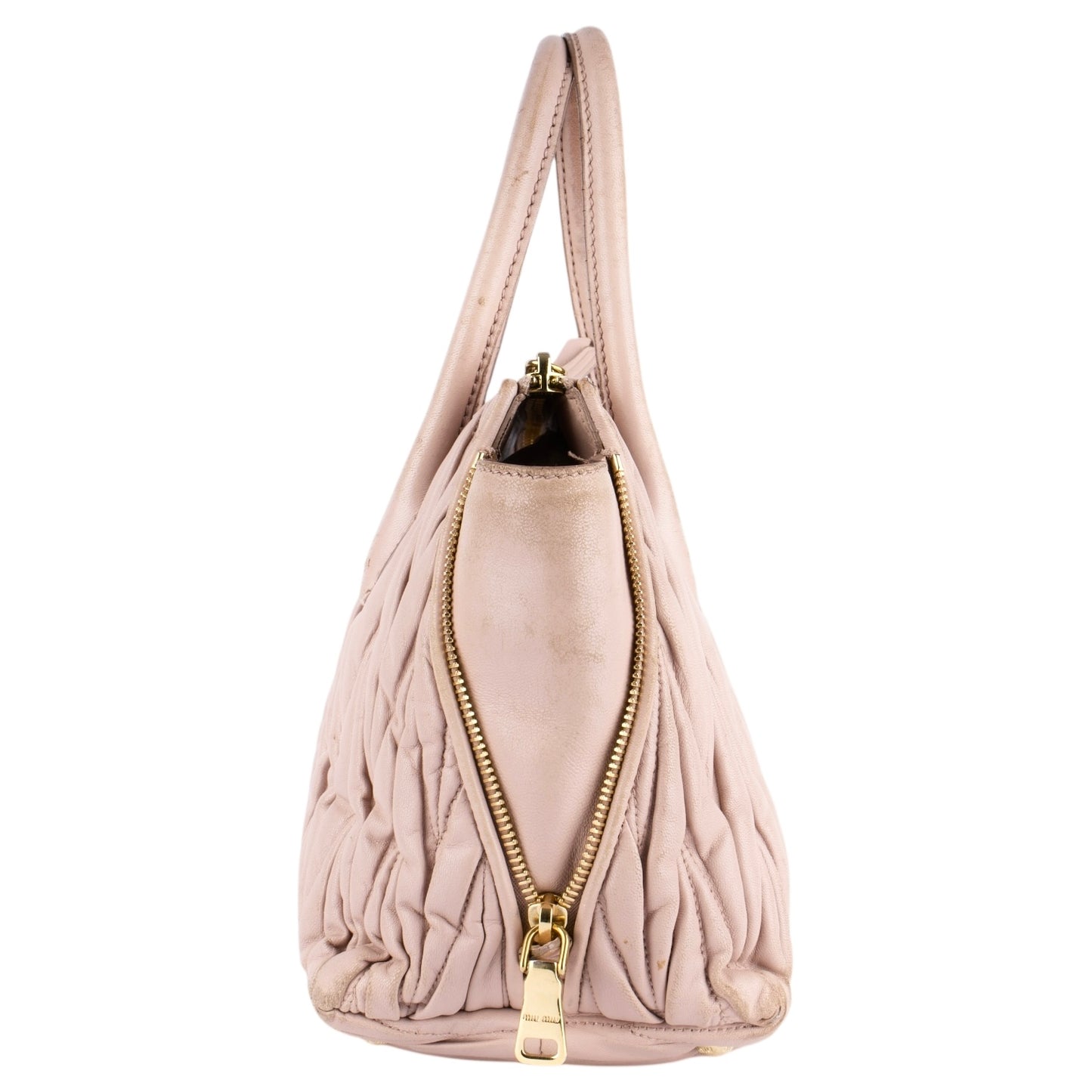 Miu Miu Quilted Leather Handbag