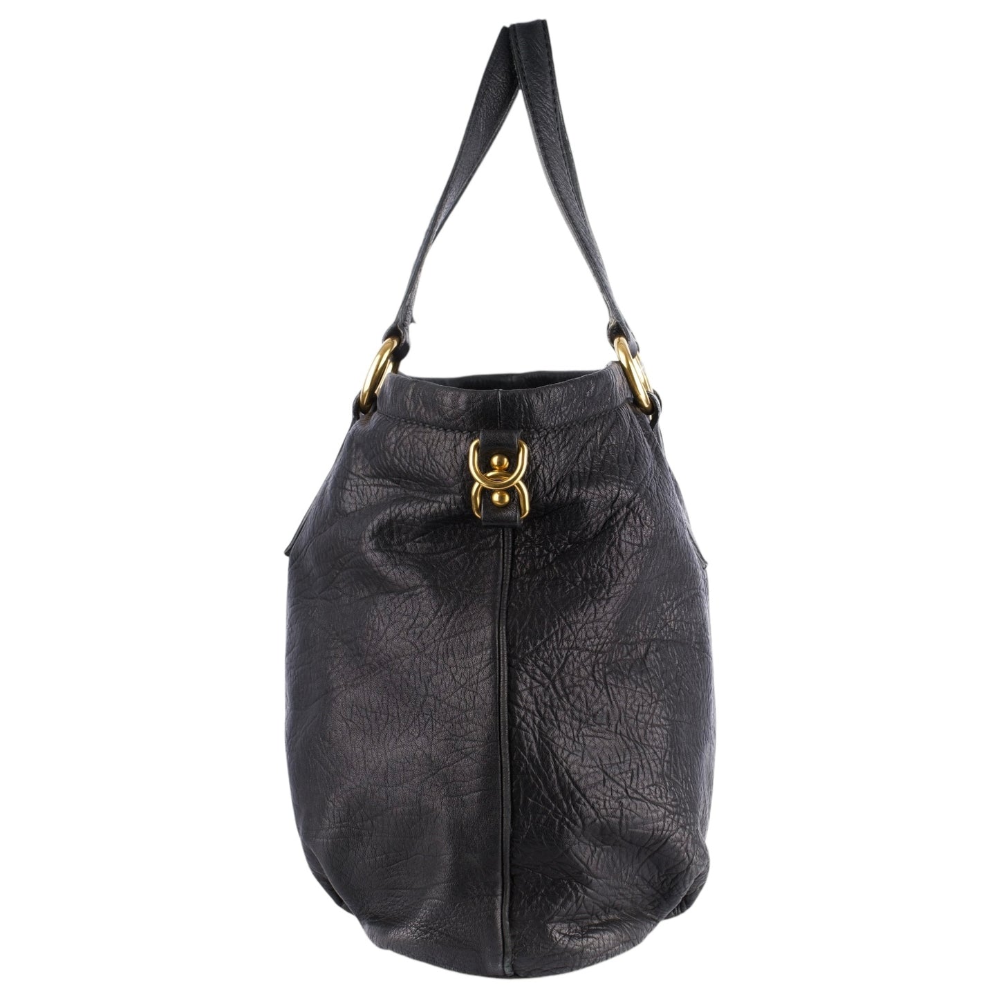 Miu Miu Vitello Leather Tote Bag