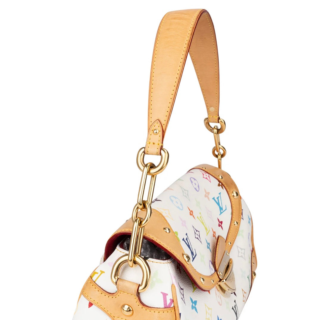 Louis Vuitton Murakami Multicolor Beverly MM Handbag
