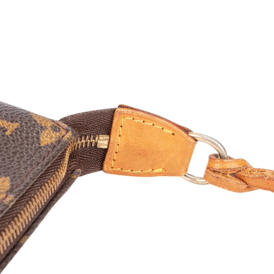 Louis Vuitton Canvas Monogram Pochette Accessory Handbag