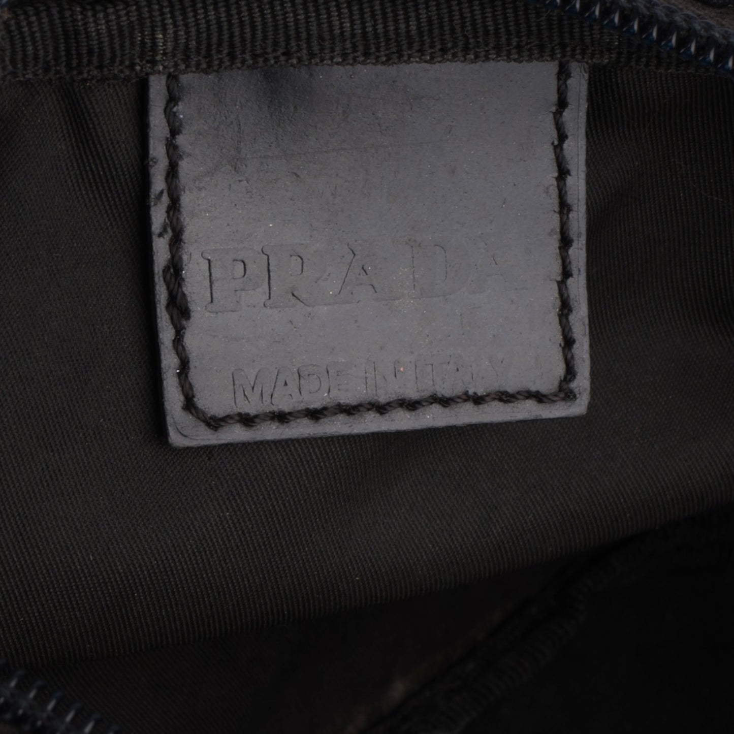 Prada Black Nylon Pouch