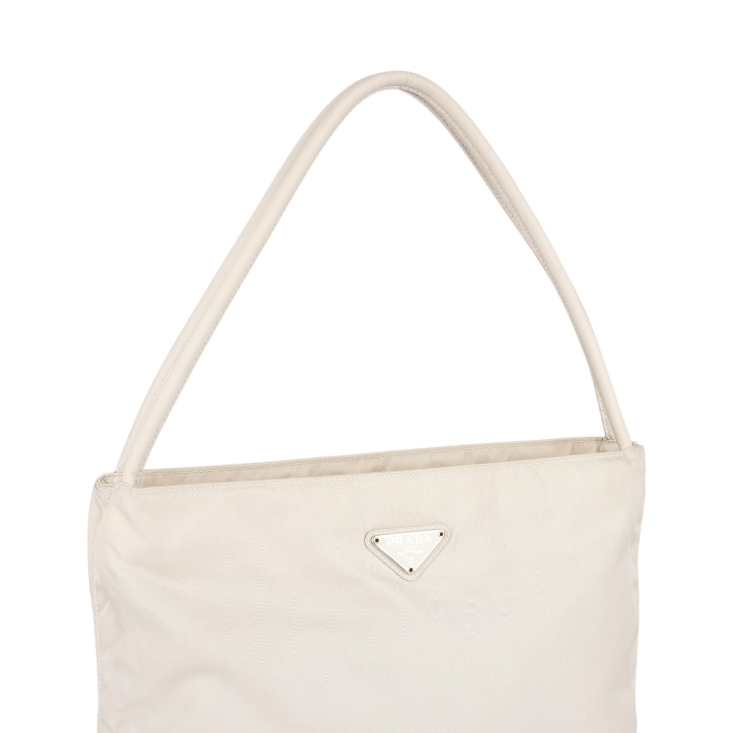Prada Nylon Triangle Tote Bag